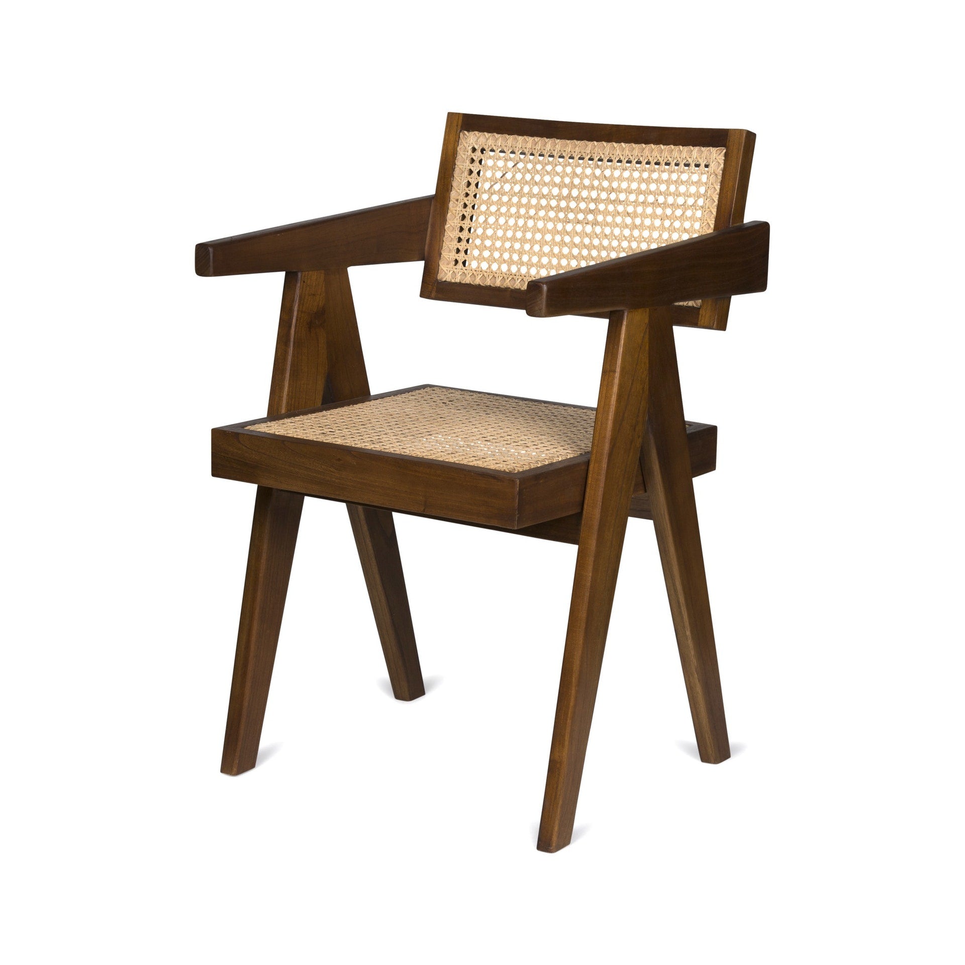 Easy Chair with armrests - brown