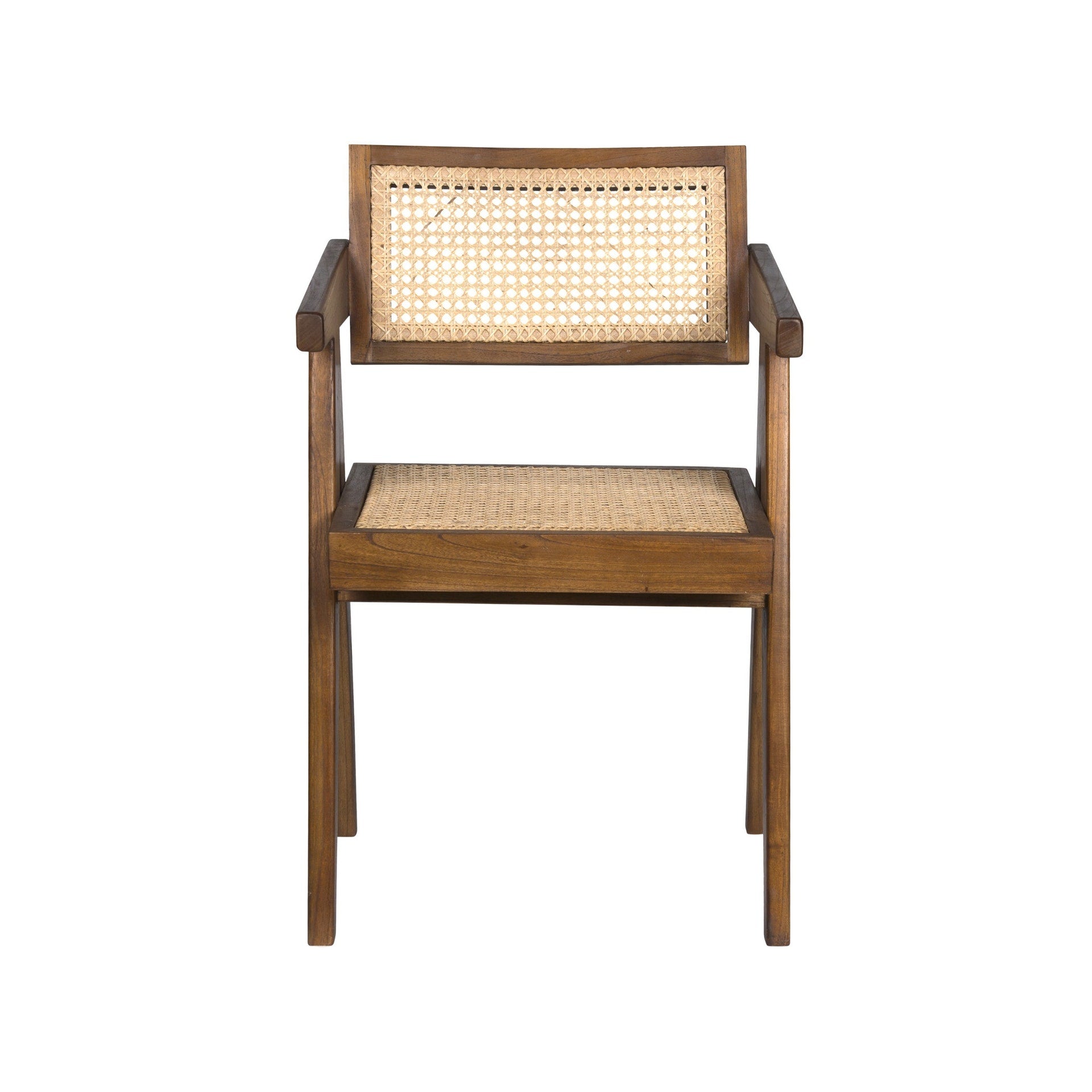 Easy Chair with armrests - brown