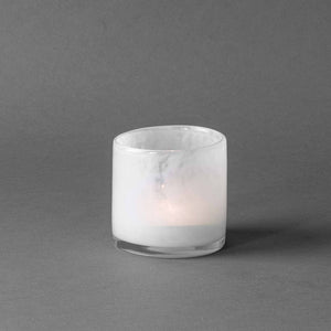 Candle holder white Lyric XS