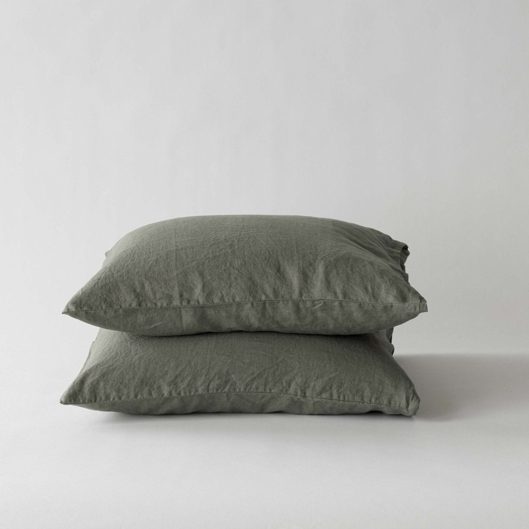 linane khaki värvi voodipesu padjapüür voodikatted pillowcase tekstiilid magamistuba