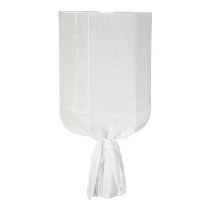 textile lampshade white lambikuppel valge tekstiilist bohemian laevalgusti