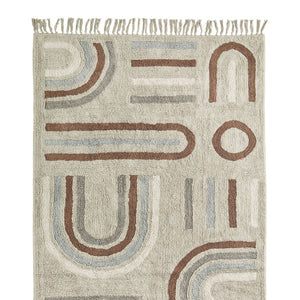 Cotton rug Shapes 140x200