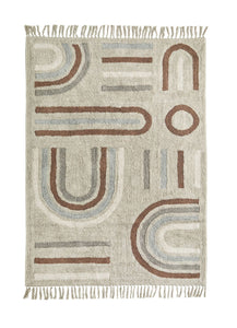 Cotton rug Shapes 140x200