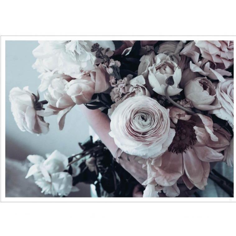 Poster "Pink Flower Bouquet" 100x70